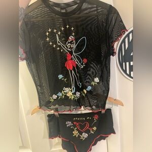 Pretty Me Fairy Embroidered Pajama Set
